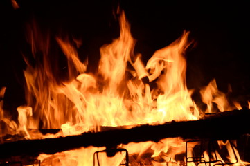 Obraz premium Mad fire