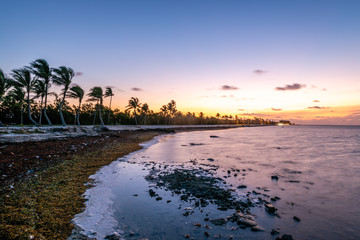 Sunrise Along the Smathers Beach Coast