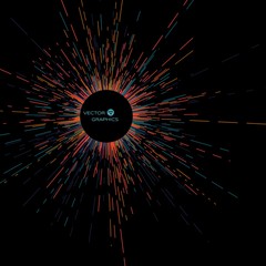 abstract vector design element