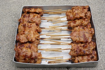 grill bbq pork