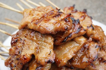 grill bbq pork
