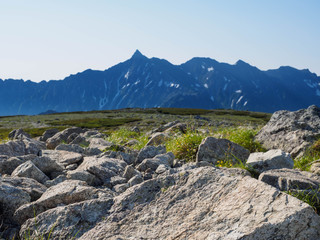 北アルプス・双六岳登山
