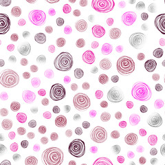 Dark Pink vector seamless natural elegant background.