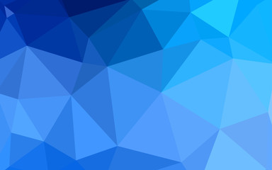 Light BLUE vector gradient triangles template.