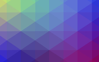 Obraz premium Light Multicolor vector abstract polygonal pattern.