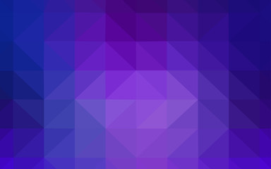 Light Blue, Red vector shining triangular cover.