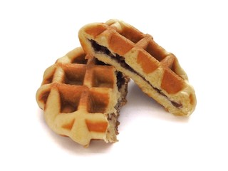 Red bean waffles