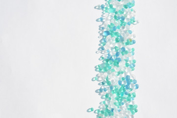 ライン  ビーチグラス  シーグラス   きれい   素材(44-4)