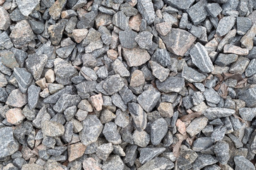 Crushed gravel texture