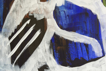 Detail of the Painting as a Background