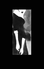 beautiful woman. fashion illustration. watercolor painting