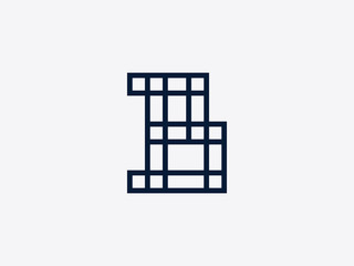 Letter B Alphabet Logo