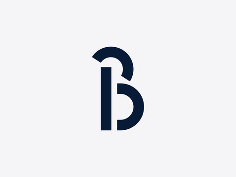 Letter B Alphabet Logo