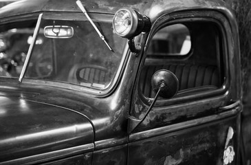 Fototapeta premium old american car detail