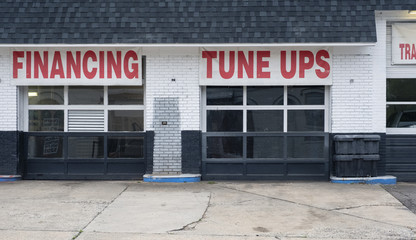 Auto repair shop bays shade tree mechanic deals financing tune ups deal