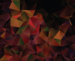 Obraz premium Modern polygonal abstract background. Low poly crystal pattern. Graphic resource for your backgrounds, wallpaper, screen savers, covers, print, business cards, posters.