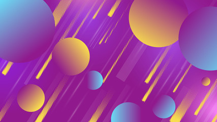 Colorful geometric vector minimalictic  background