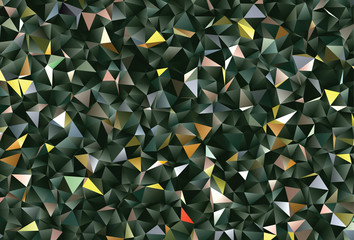 Modern polygonal abstract background. Low poly crystal pattern. Graphic resource for your backgrounds, wallpaper, screen savers, covers, print, business cards, posters.
