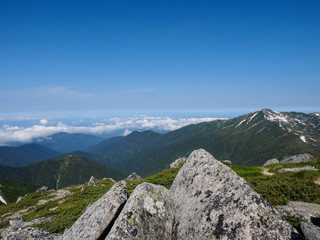北アルプス・双六岳登山