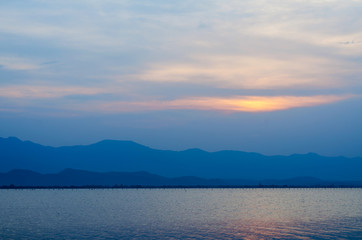 Kwan Phayao (Thai Language) a lake in Phayao province, in the north of Thailand