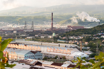 室蘭の工場地帯 / 北海道室蘭市の観光イメージ