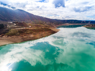 Aerial (drone) view of the 