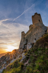 Rocca Calascio, tramonto