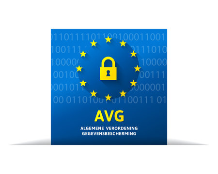 AVG - Algemene Verordening Gegevensbescherming Binaire code 