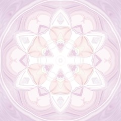 Digital painting diamond mandala. Creative print pattern. Fantasy fractal design. Feng Shui and yoga art. East style artwork. Indian traditional artistic decor. Sacred geometry kaleidoscopic wallpaper