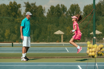 Tennis training