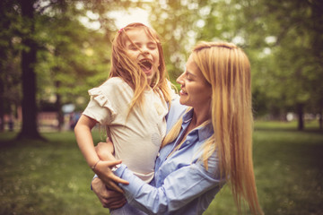 Fototapeta premium Day for fun at park.