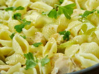 Salsa Verde Chicken Pasta