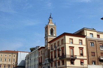 Stadtansicht von Rimini.