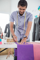 designer working in his workshop
