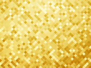 gold metallic background, mosaic tile pattern texture