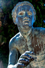 Statuen im park von Achilleion