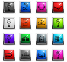 social network icon set