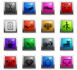 sport icon set
