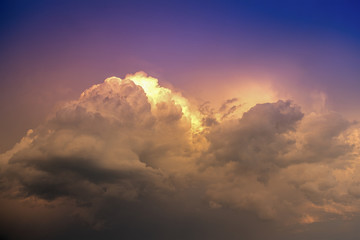 Gewitterwolken