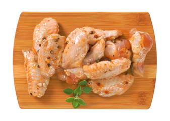 marinated chicken wings