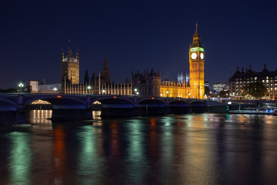 London Westminster Bridge London London Eye Big Ben Tower Tower Bridge Doppelstockbus