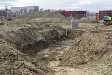big construction site