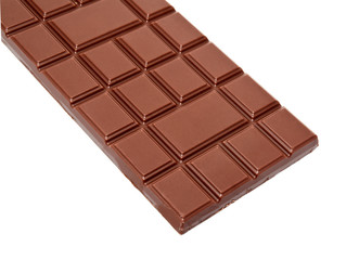 Dark milk whole chocolate bars stack isolated
