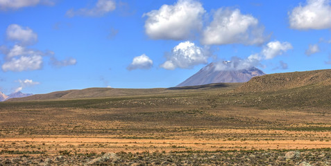 Fototapeta na wymiar Altiplano landscape, Peru