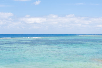 Beautiful ocean view, seascape, Okinawa, Japan