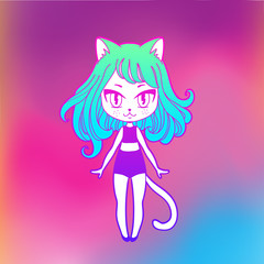 Beautiful vector card