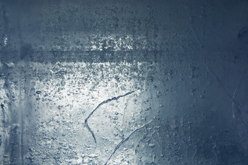 The texture of the ice. The frozen water.Winter background   