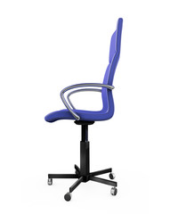 Modern armchair isolated 3d render model