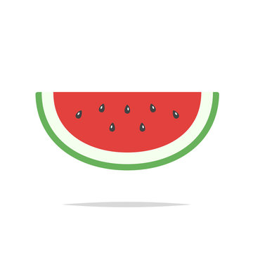 Watermelon vector isolated