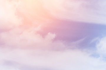 sun and cloud background with a pastel colored

